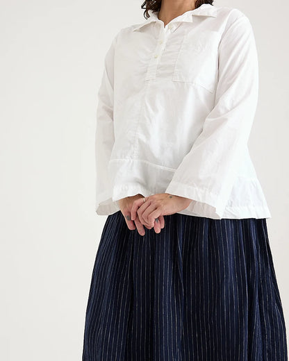 Fisherman Shirt - White