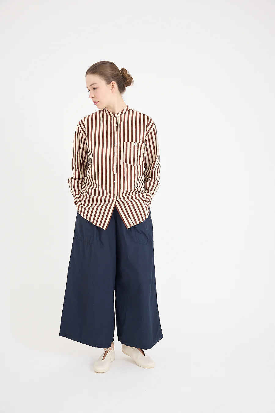 Chisato Pant - Cotton Poplin Dark Navy