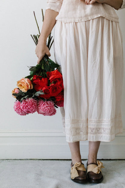 Harriet Bloomers - White Cotton Lace
