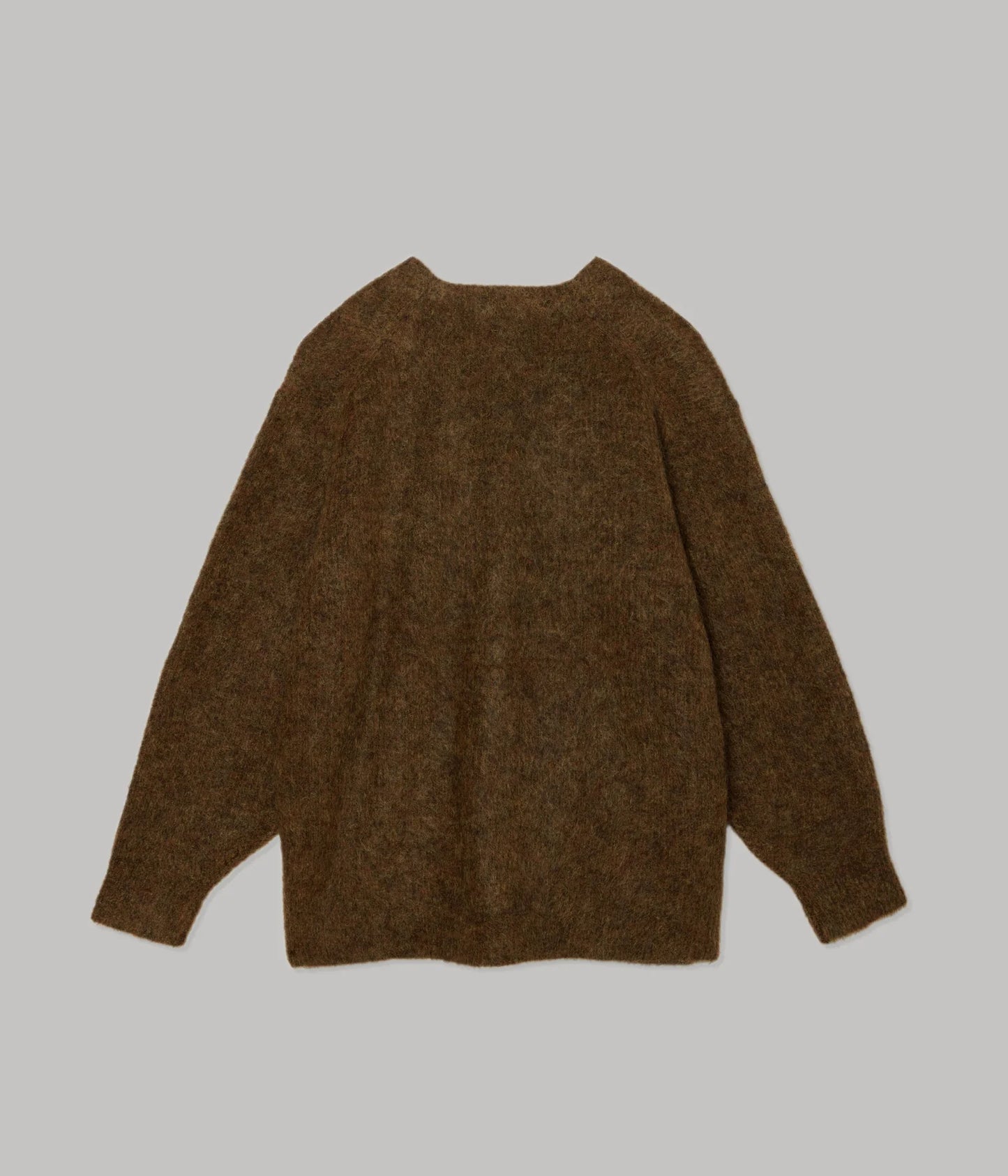 Mohair Cardigan in Spices