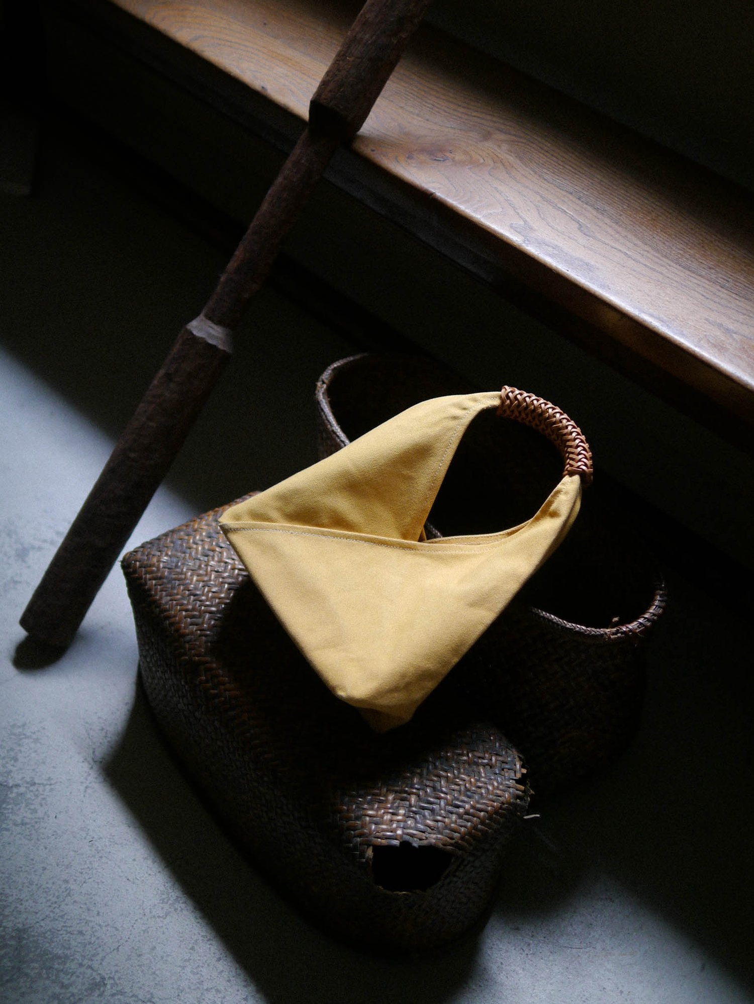 Triangle Bag 36 in Yellow