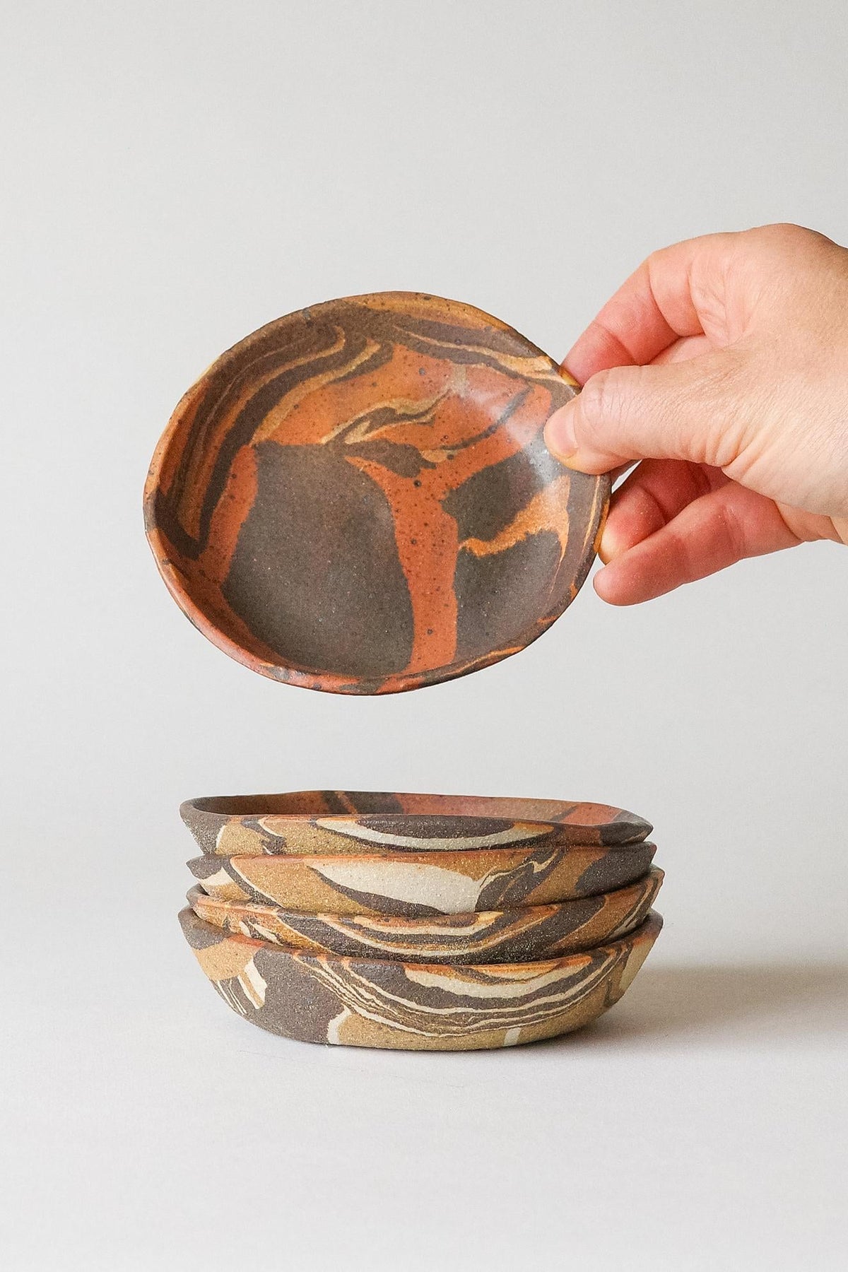 Nerikomi Bowl - Glaze 2