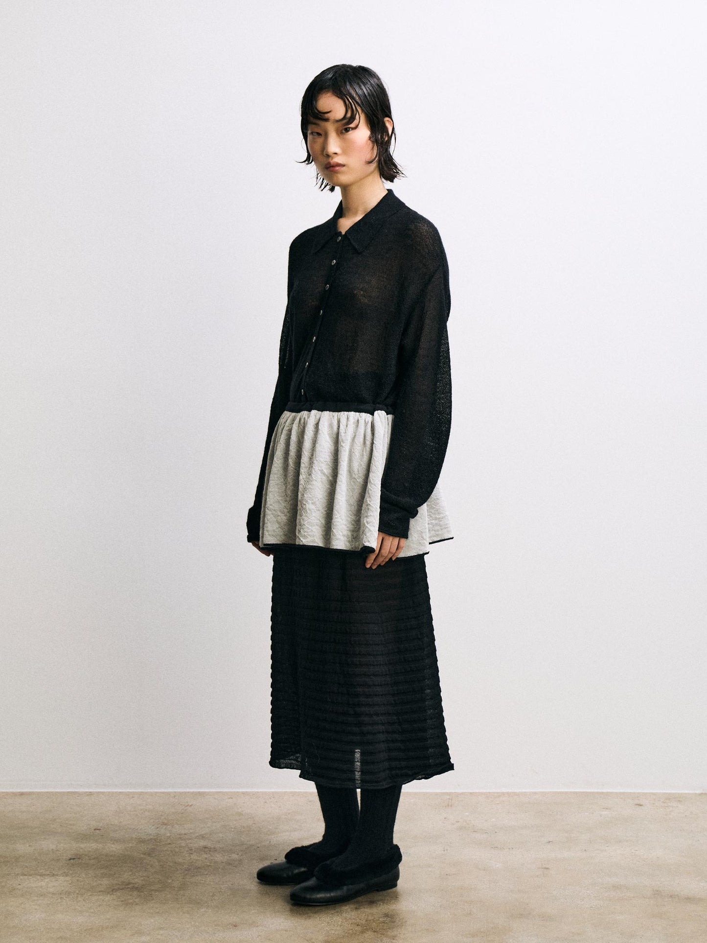 Bikou Top in Black