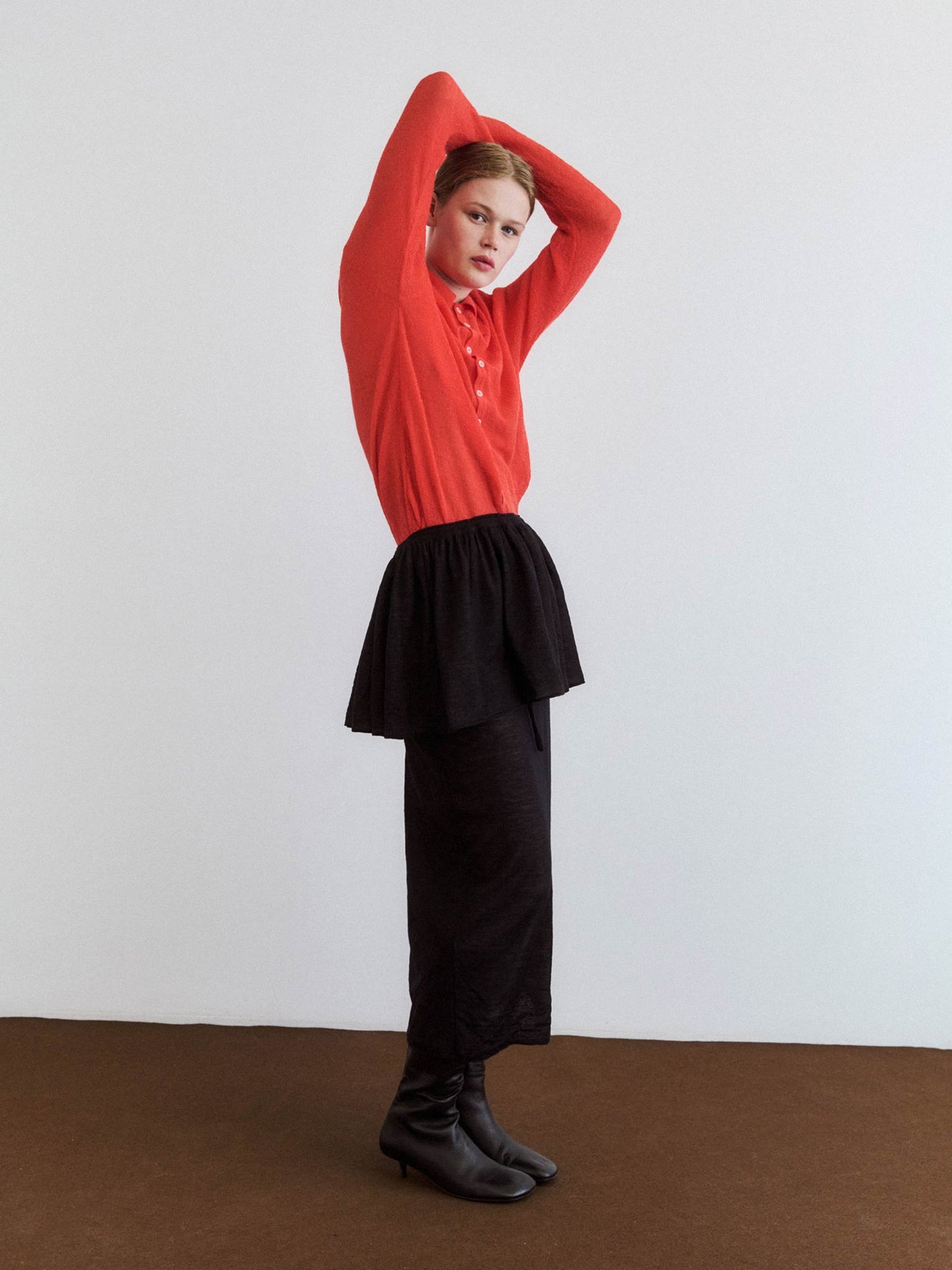 Hizashi Skirt in Black