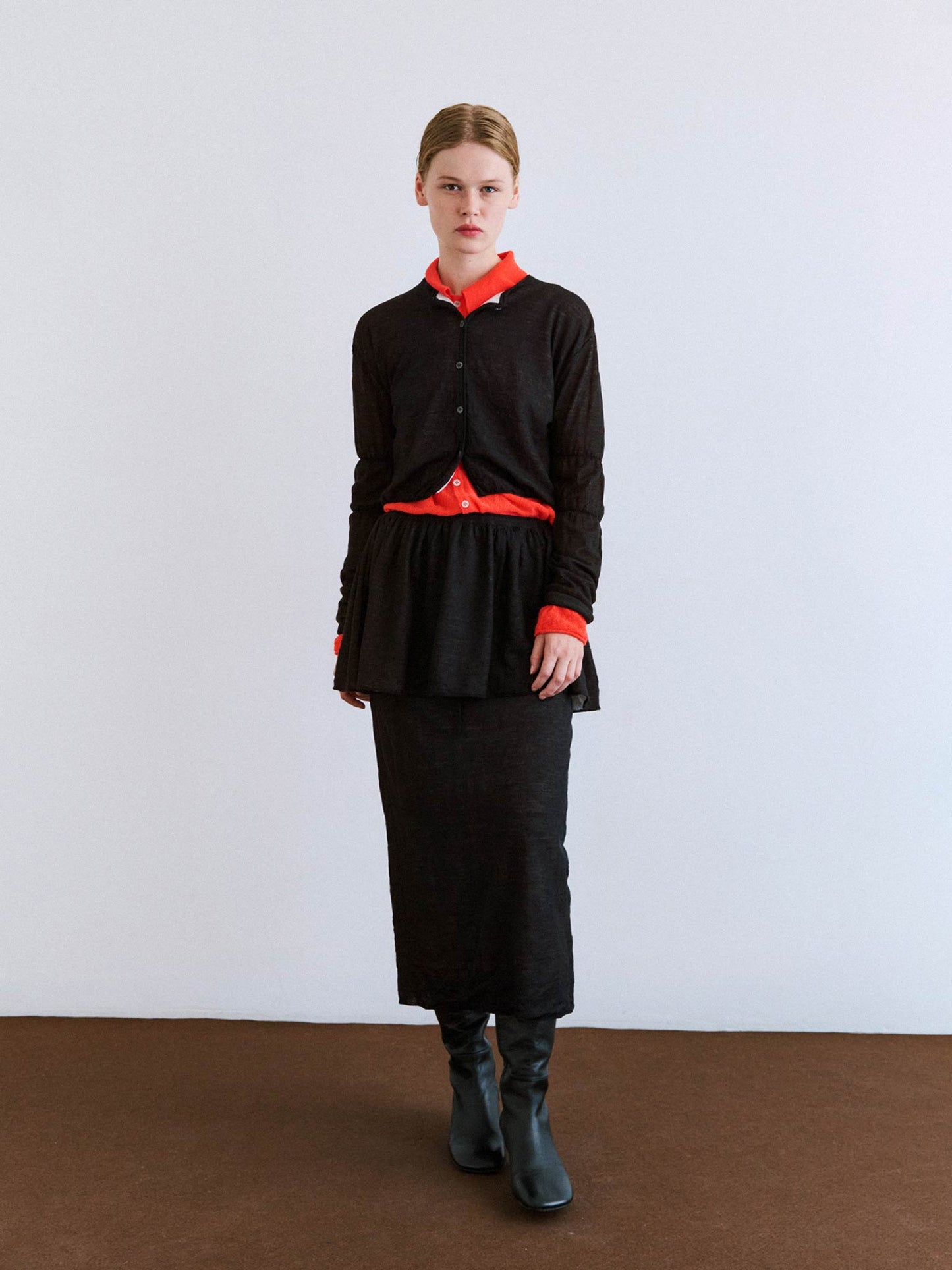 Hizashi Skirt in Black
