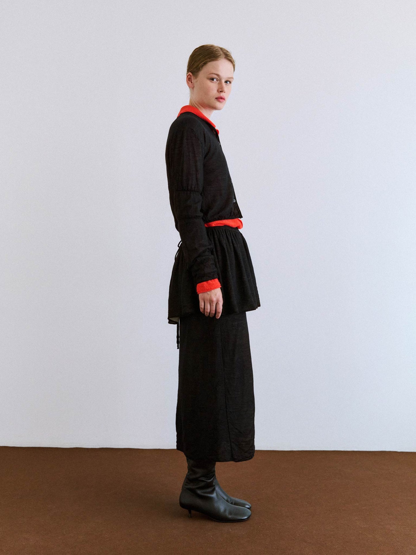 Hizashi Skirt in Black