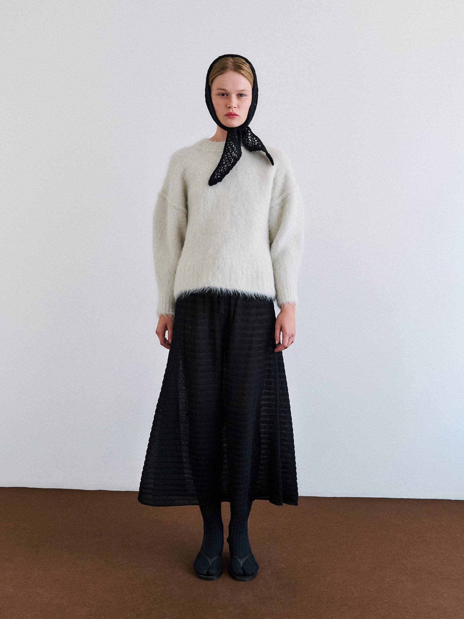 Nagare Skirt in Black