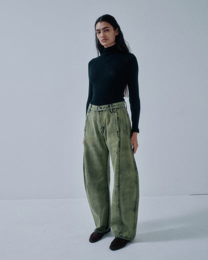 Barrel Denim - Cactus