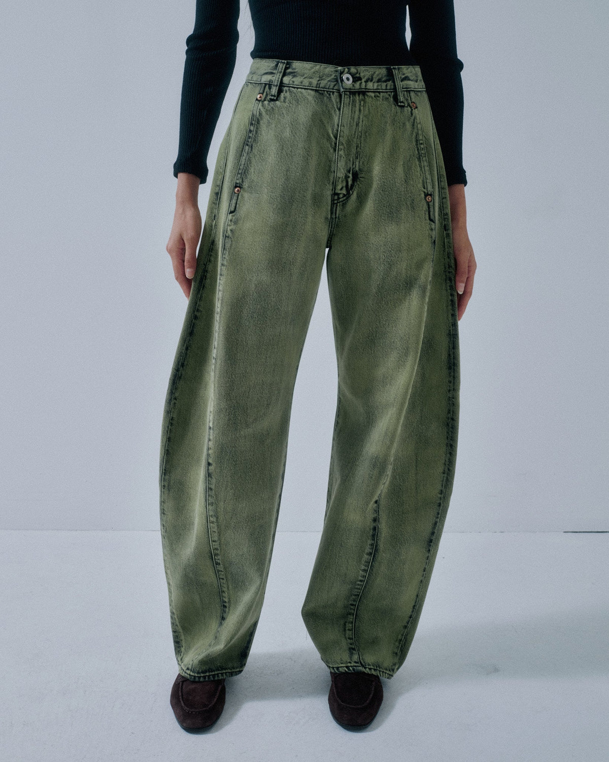 Barrel Denim - Cactus