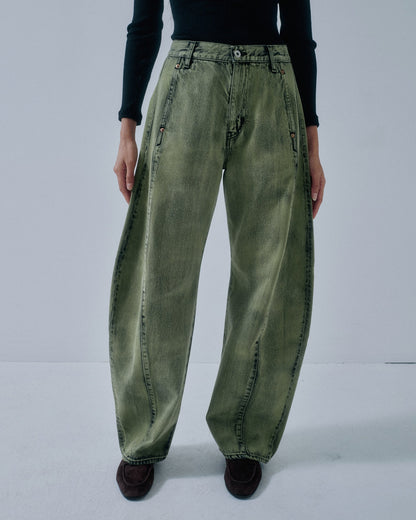 Barrel Denim - Cactus