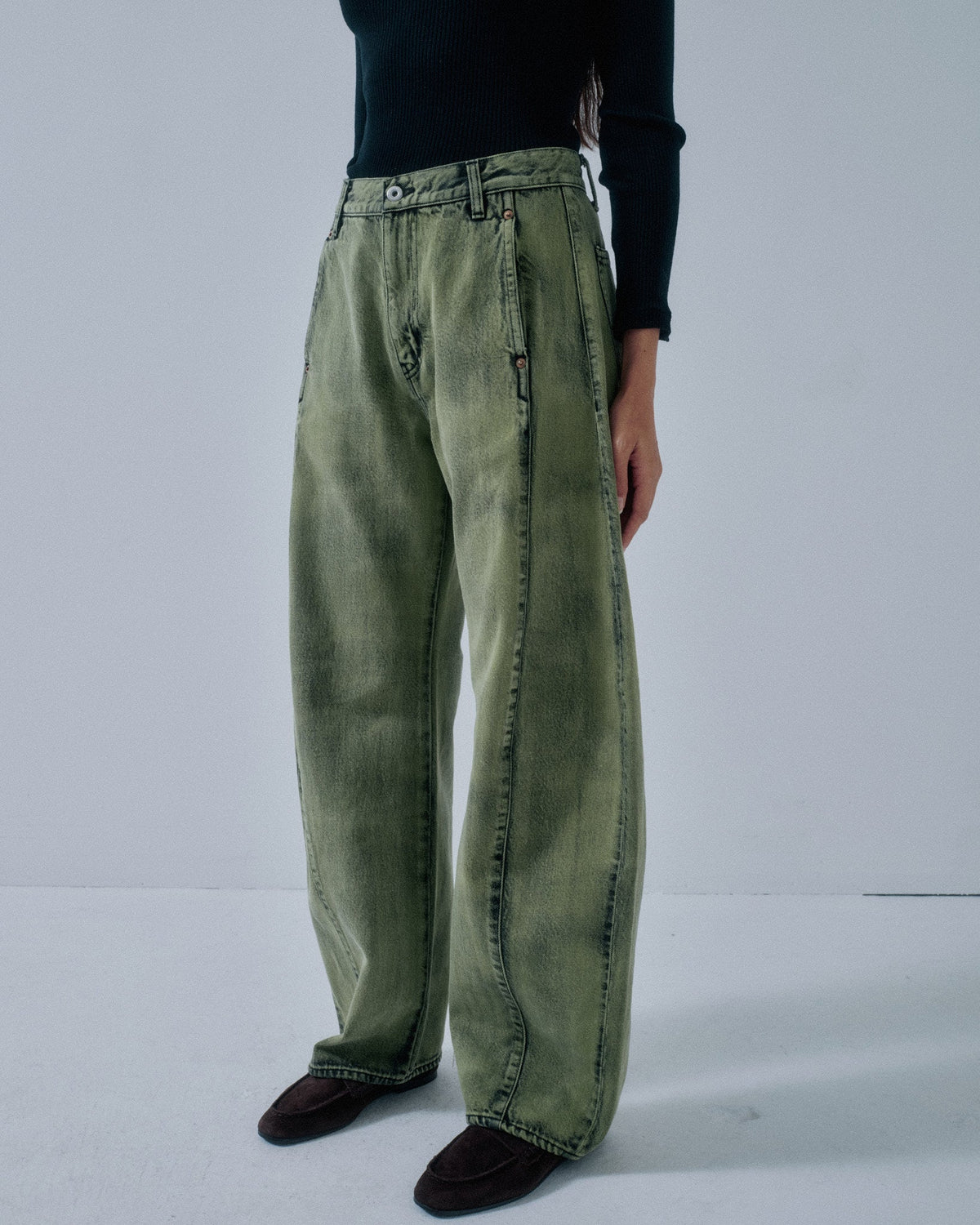 Barrel Denim - Cactus