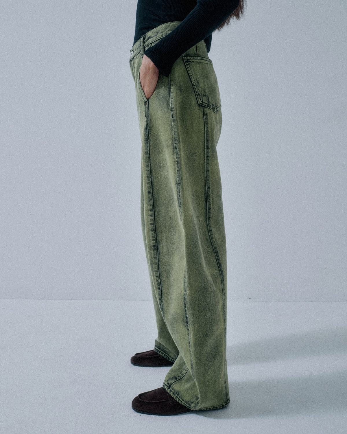 Barrel Denim - Cactus