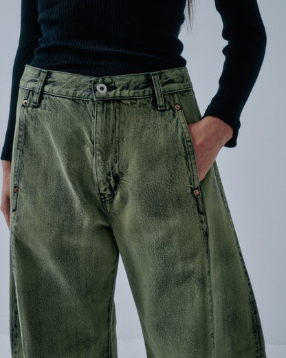 Barrel Denim - Cactus