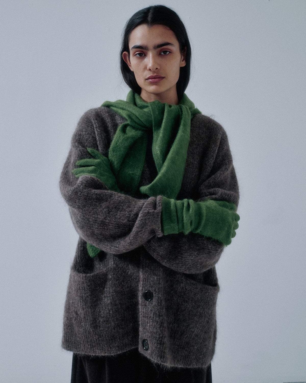 Cashmere Gloves - Cactus