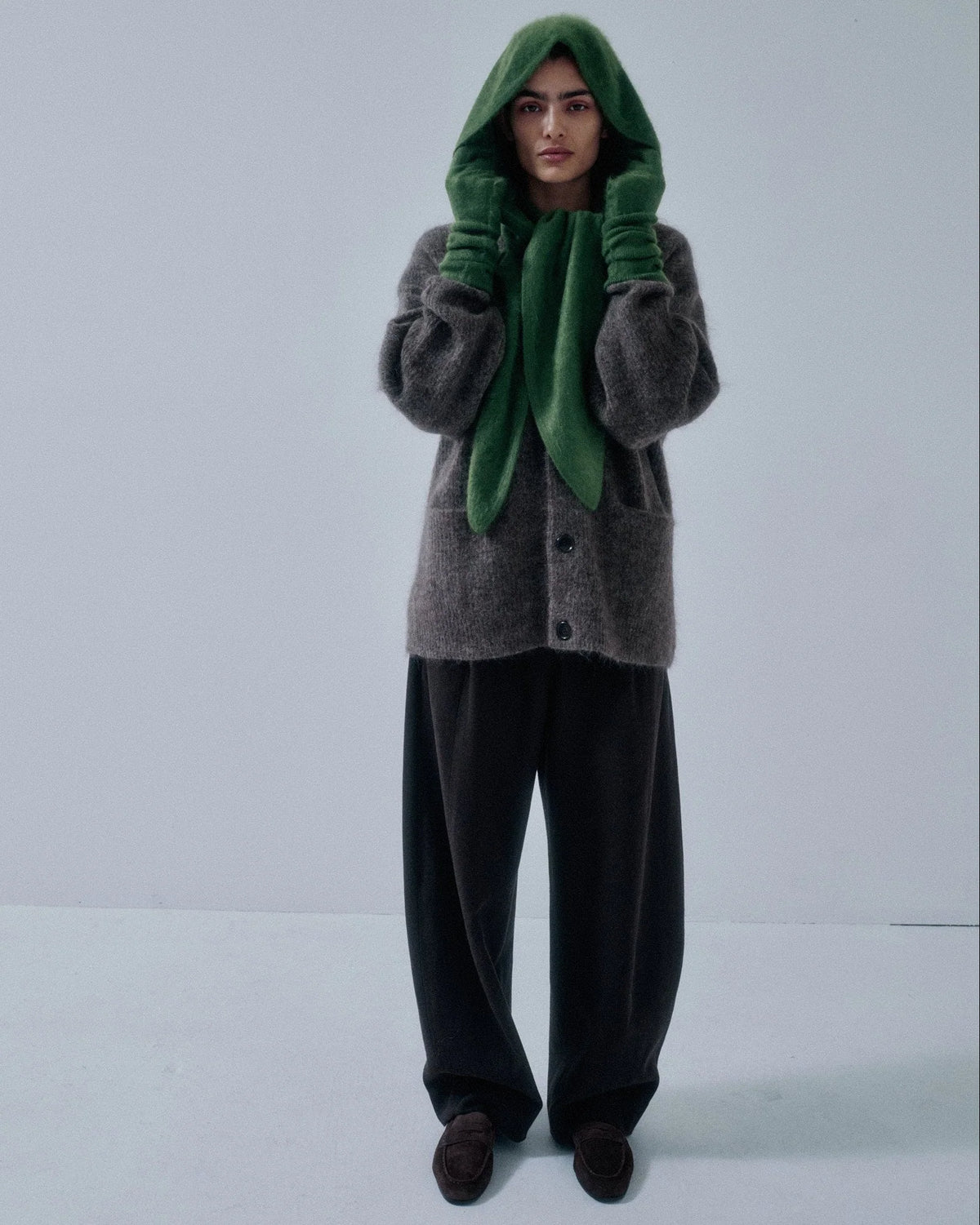 Cashmere Gloves - Cactus