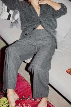 Cacao Trousers in Gray