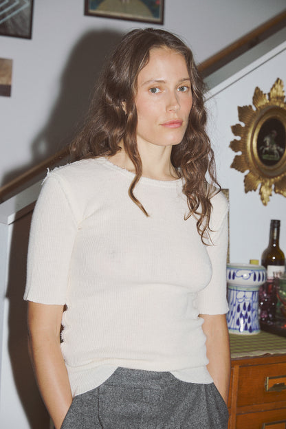 Brita Ribbed T-Shirt