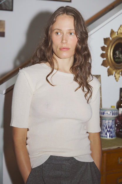 Brita Ribbed T-Shirt