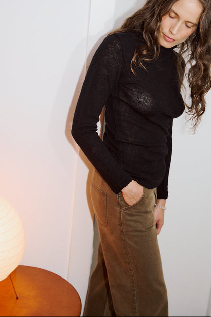 Bjork High Neck Sweater