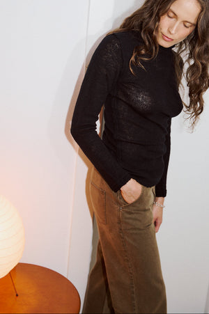 Bjork High Neck Sweater