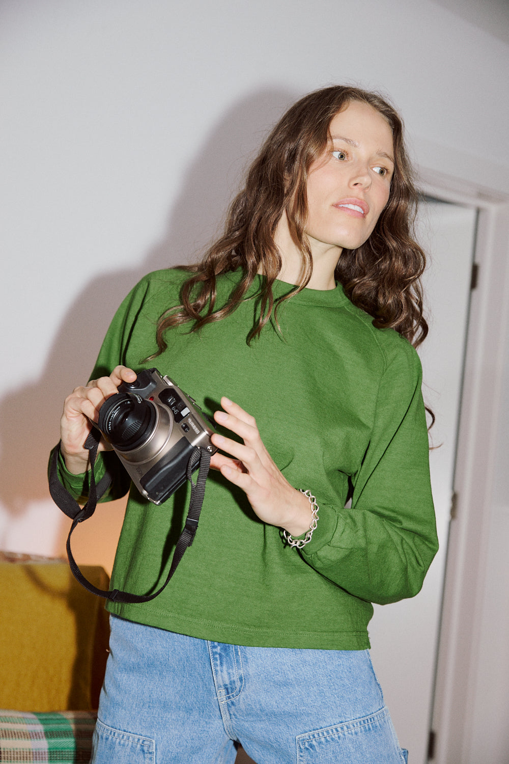 Mahuna LS T-Shirt in Courtyard