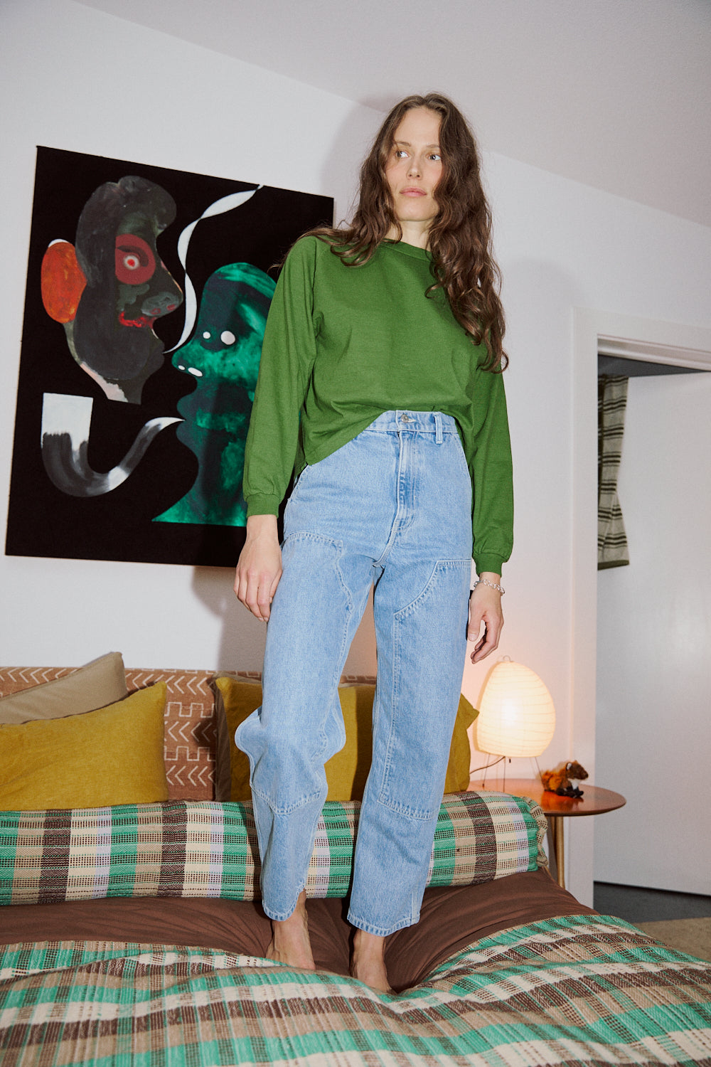 Mahuna LS T-Shirt in Courtyard