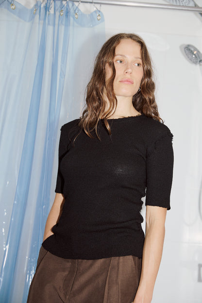 Brita Ribbed T-Shirt