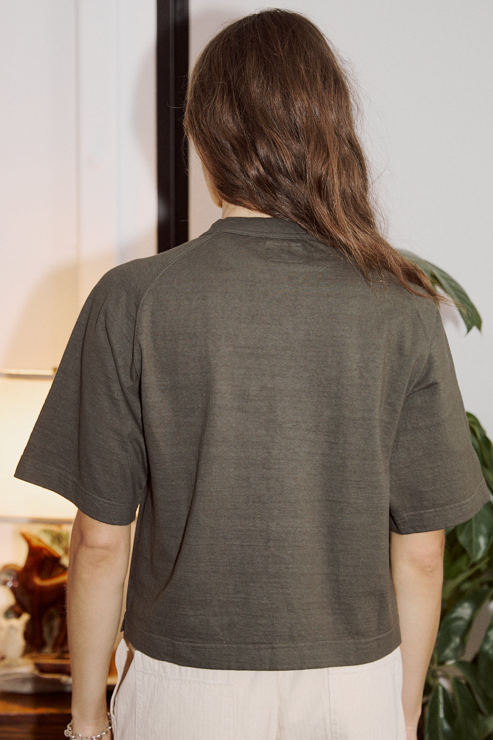 Mahuna SS T-Shirt in Black Olive