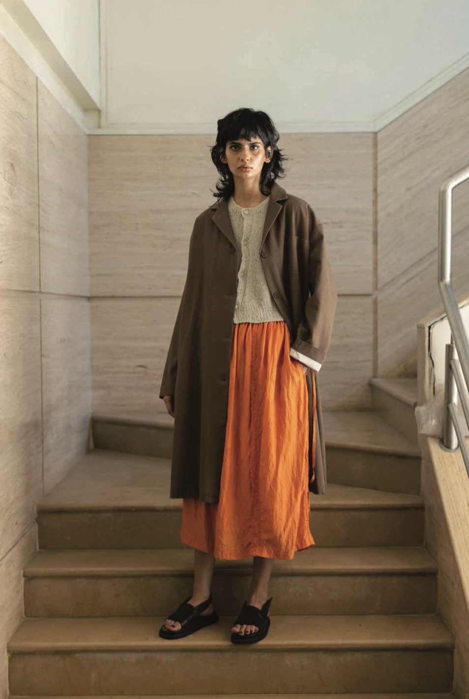 Stella Skirt in Orange