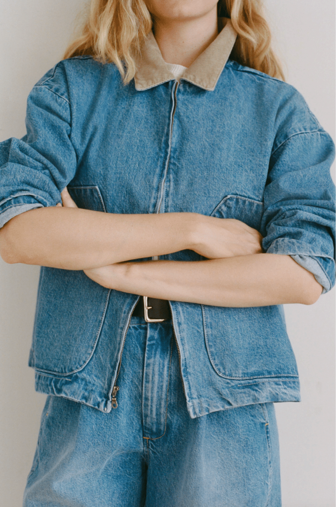 Studio Jacket - Medium Blue