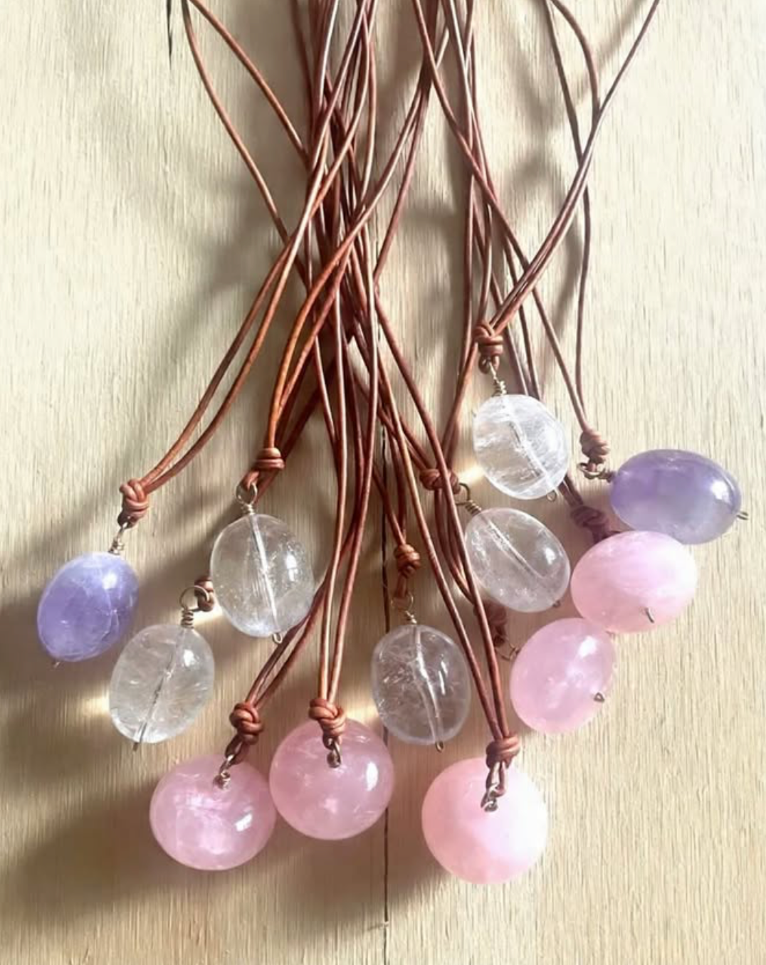 Rock Crystal Pendant - Clear