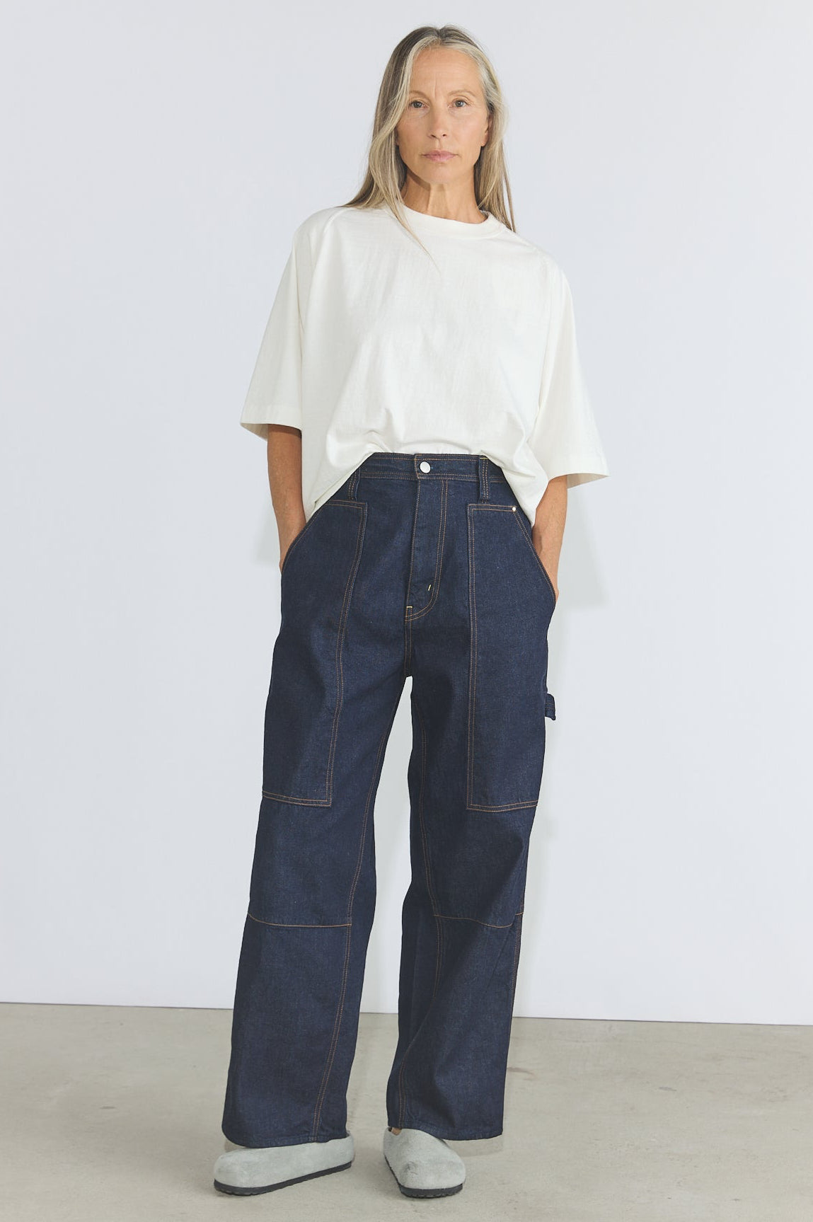 Painter Pants - Dry Blue