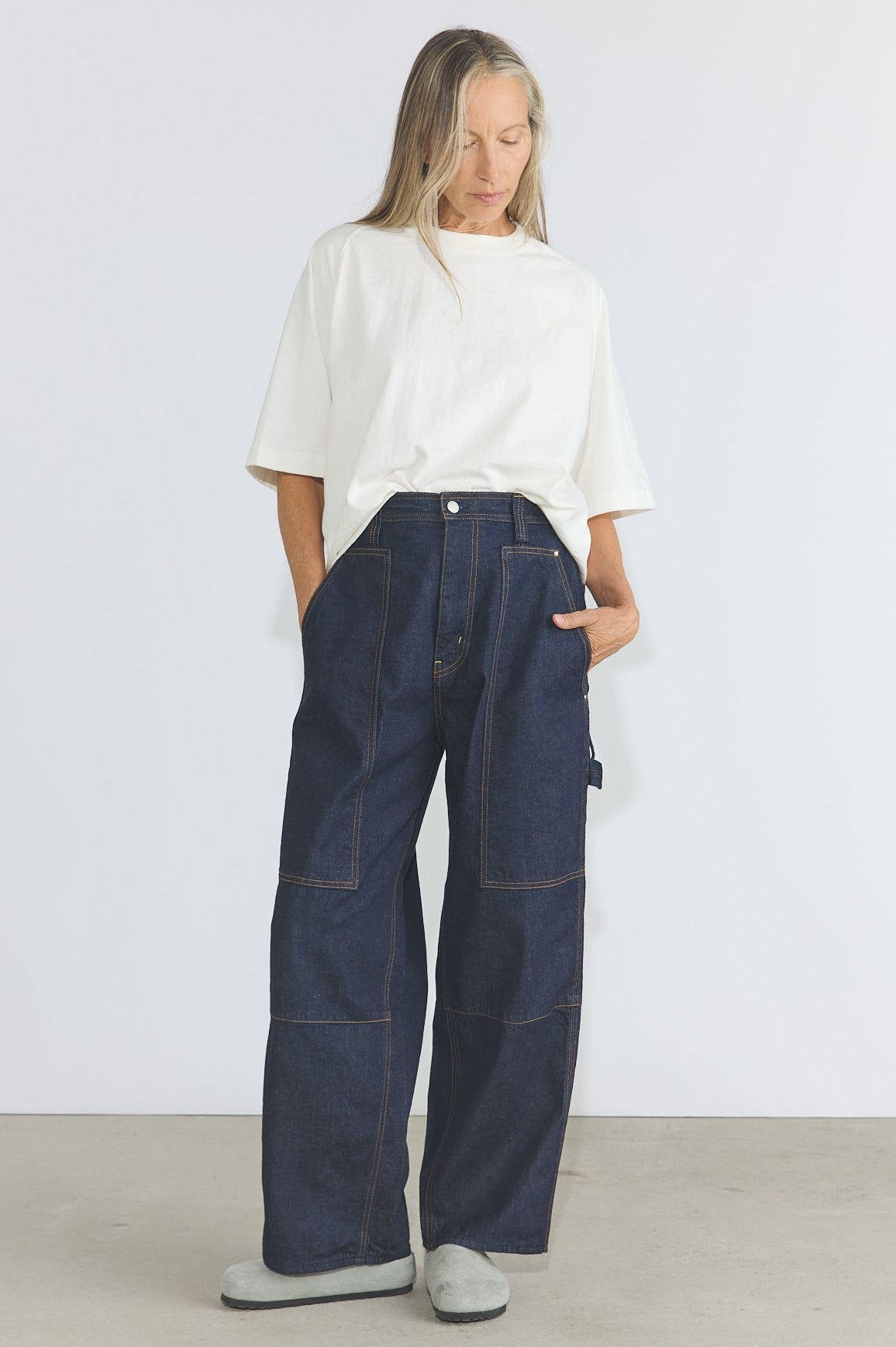 Painter Pants - Dry Blue