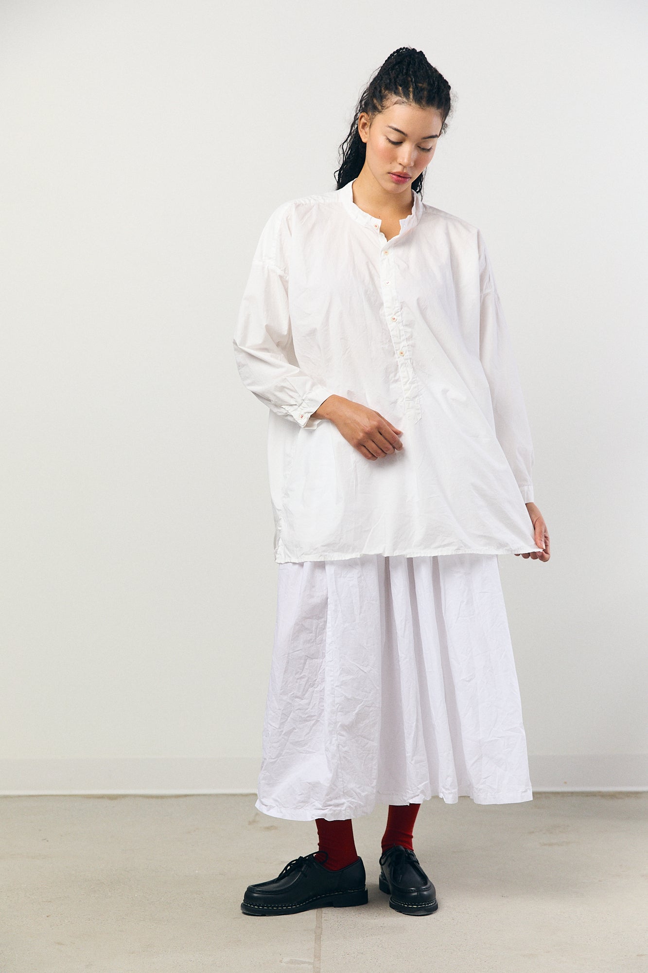 Coal Miners Shirt in White