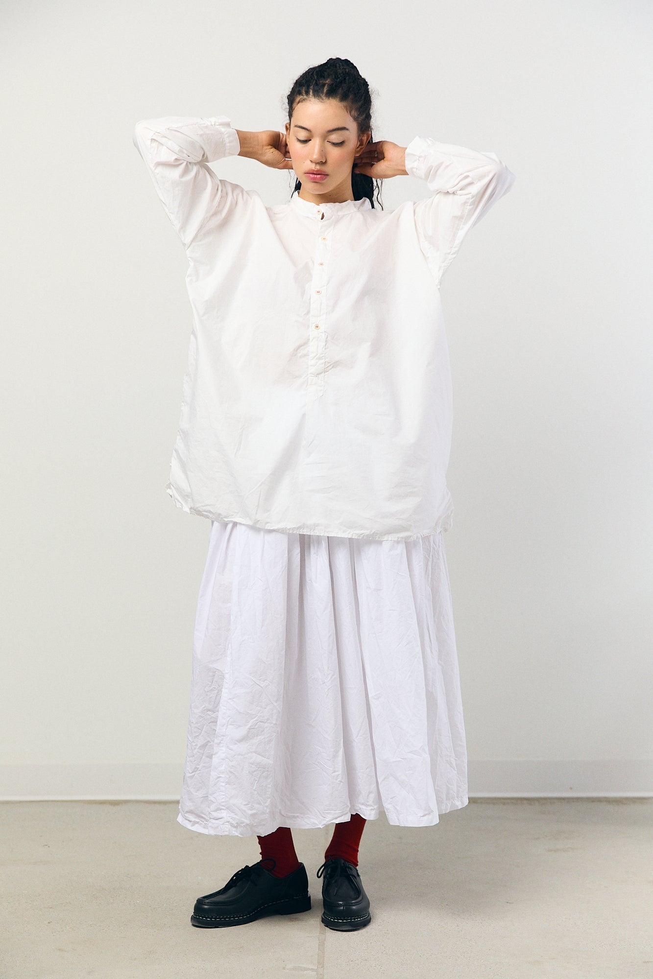 Coal Miners Shirt in White