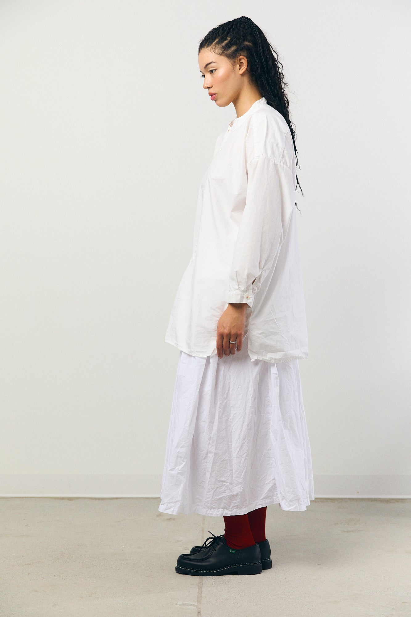 Coal Miners Shirt in White