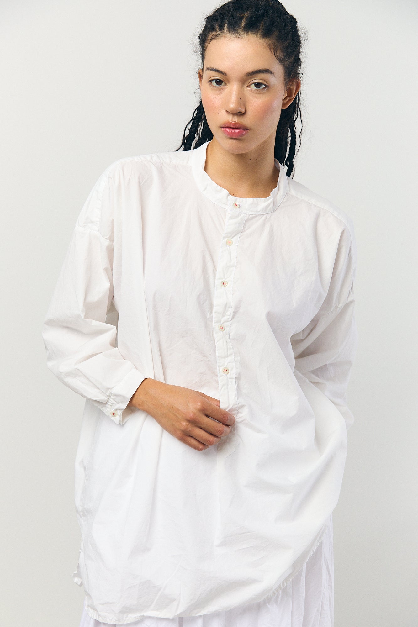 Coal Miners Shirt in White