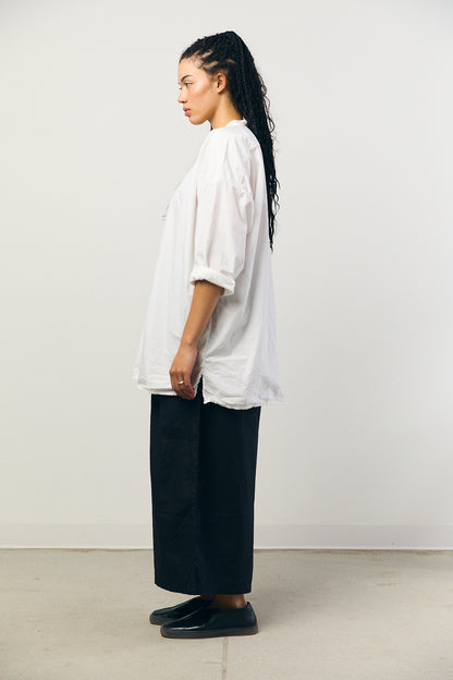 Chisato Pant - Black Cotton Poplin