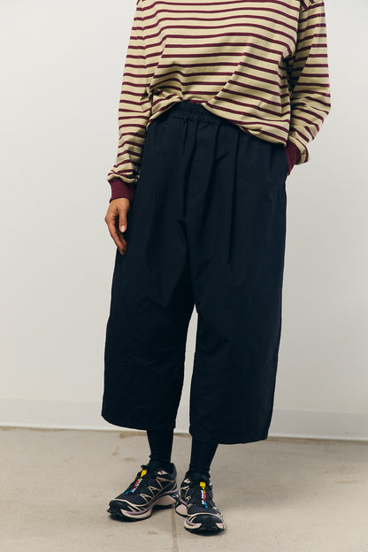 Cocoon Pants in Navy Black