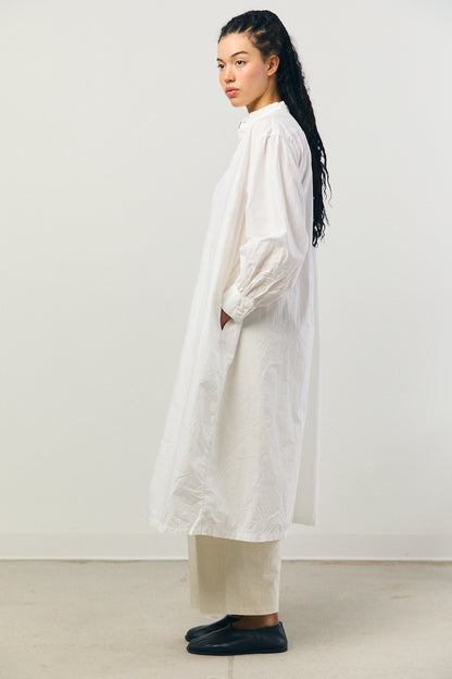 Shirt Dress in Off-White