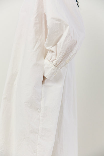 Shirt Dress in Off-White