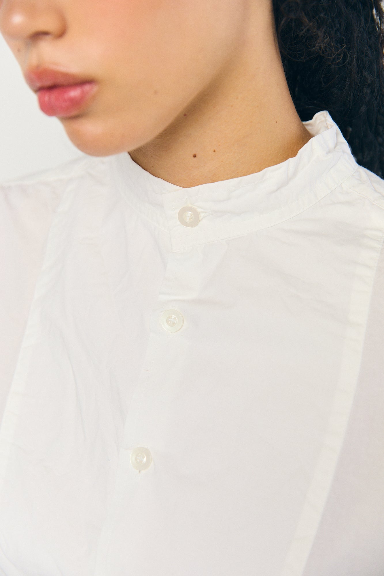 Shirt Dress in Off-White