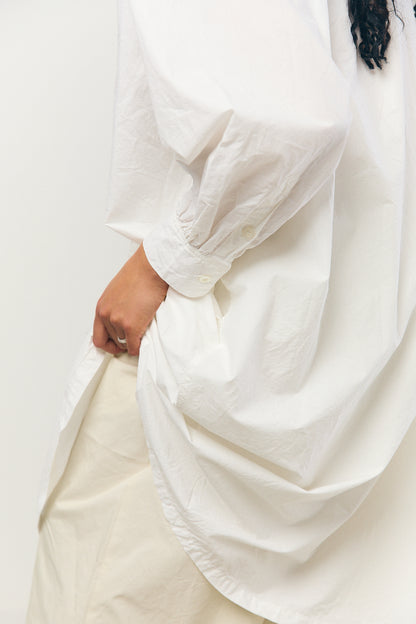 Shirt Dress in Off-White