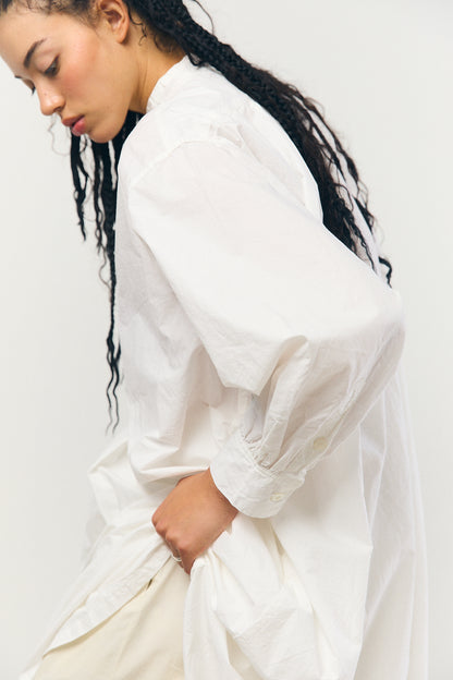 Shirt Dress in Off-White