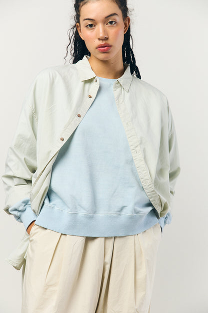 Unisex Shirt in Mint Green