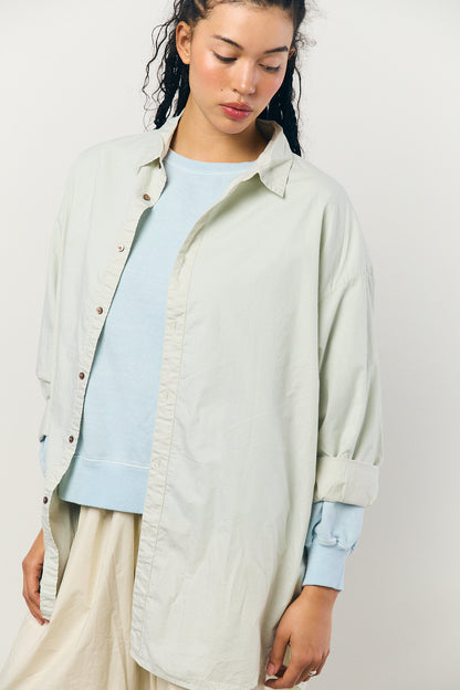 Unisex Shirt in Mint Green