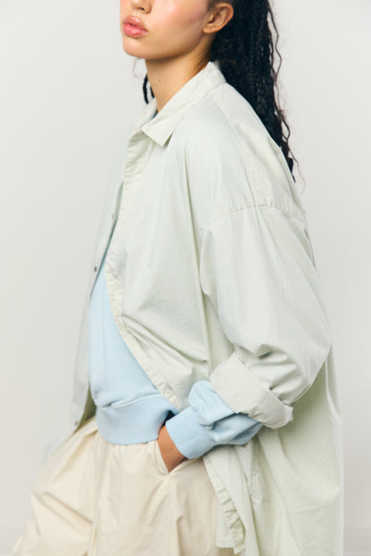 Unisex Shirt in Mint Green