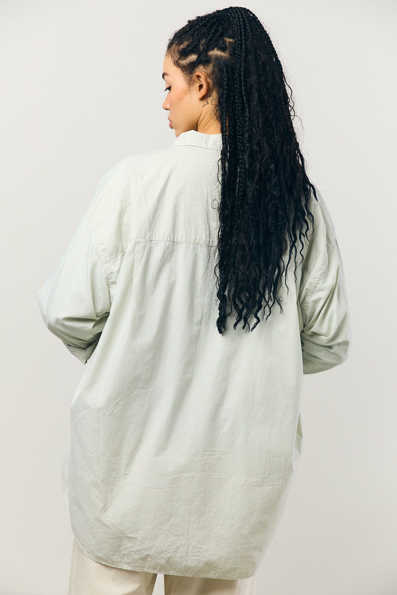 Unisex Shirt in Mint Green