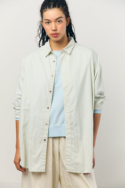 Unisex Shirt in Mint Green