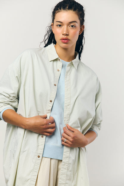 Unisex Shirt in Mint Green